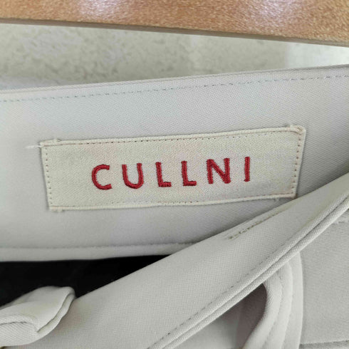 クルニ CULLNI Belt Tuck Slacks Pants ベルトタックスラックスパンツ メンズ  1